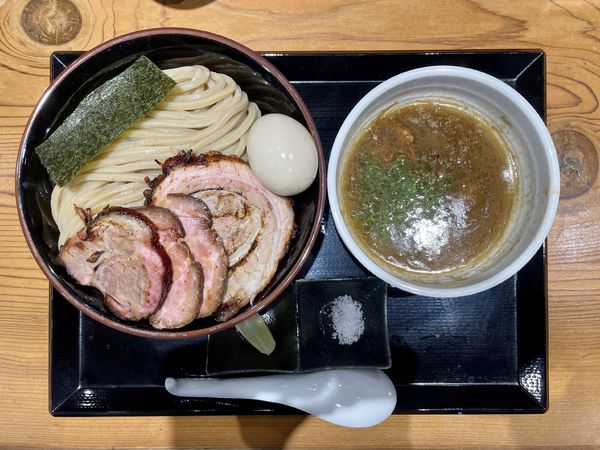 「チャーシューつけ蕎麦 並 ＋ 味玉」@中華蕎麦 ひら井の写真