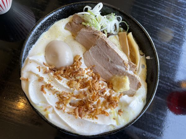 「泡カレーラーメン」@麺屋 雷文の写真