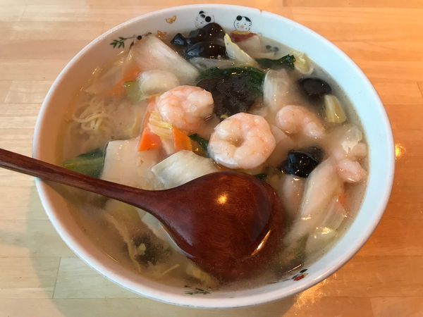 「えびつゆそば 990円」@中国家庭料理 楽苑の写真