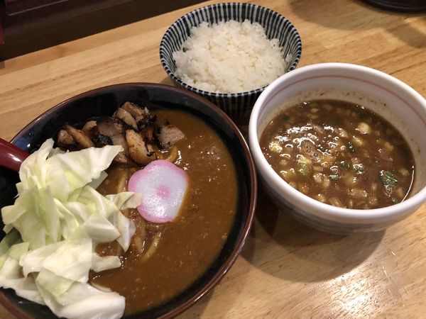 「カレーつけそば」@麺屋あがらの写真