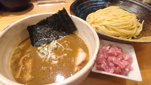 「【夜】つけ麺 並+玉ねぎ」@つけ麺 大武の写真