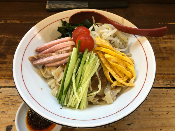 「味噌冷やし中華」@東京味噌らーめん 鶉の写真