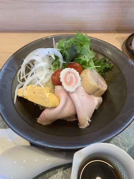 「マイヤーレモンの冷やし中華 1100円」@中華そば 深緑の写真