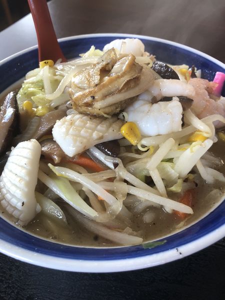 「ミニ特製ちゃんぽん」@伊万里ちゃんぽん 福岡店の写真