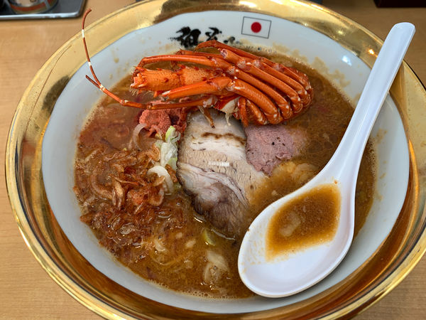 「【限定】ロブスター味噌ラーメン」@鬼そば 藤谷の写真