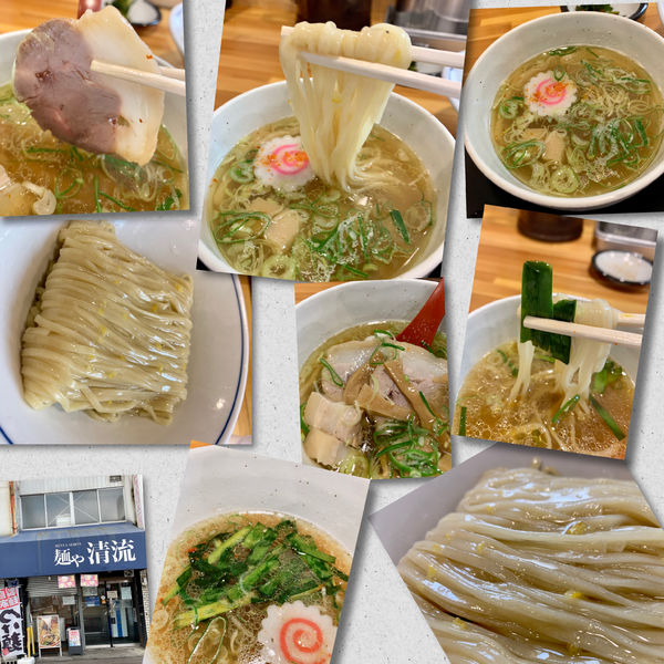 「塩つけ麺　900円」@麺や 清流の写真