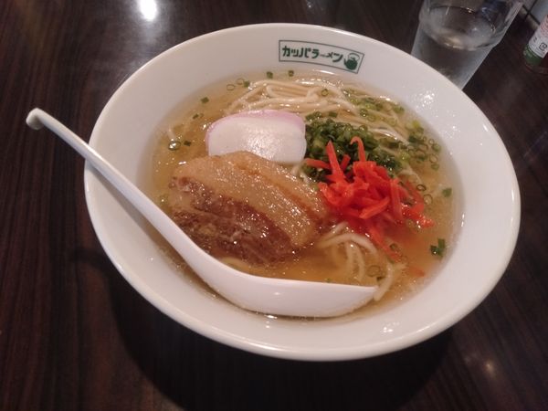 「沖縄らふてぃそば　期間限定」@らーめん カッパハウスの写真