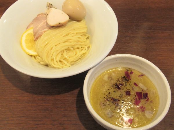 「鶏ゅつけ麺（1,000円）」@東京スタイル鶏らーめん ど・みそ鶏の写真