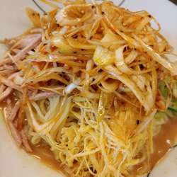 ネギ冷麺