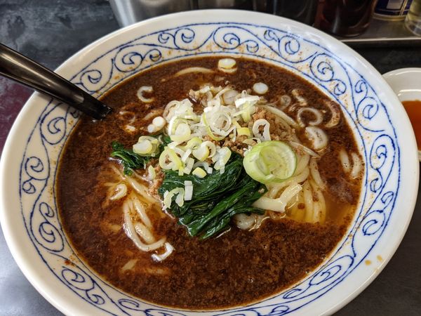 「担々麺」@中国手打拉麺 馬賊 浅草本店の写真