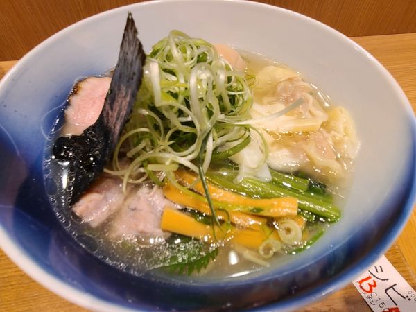 「鮪塩ラーメン　特」@ラーメン 巌哲の写真