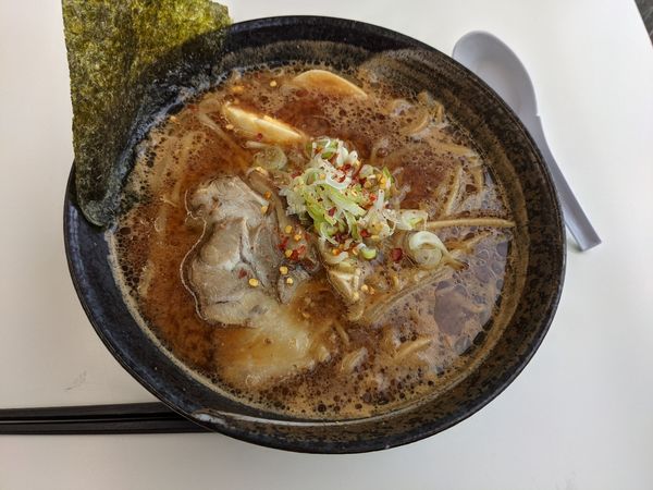 「特選味噌ラーメン770円」@ピーターパンエクスプレス ロイヤルホームセンター店の写真
