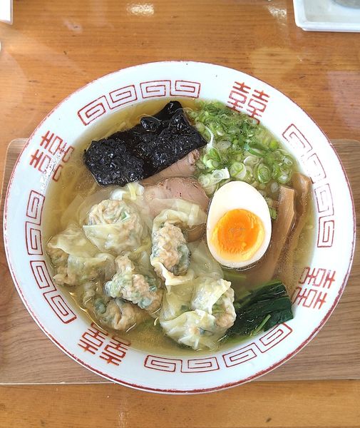 「ワンタンメン(塩) 850円」@ラーメンハウスSADAの写真