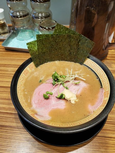 「ドロ煮干味噌ラーメン」@味噌神 瀬戸店の写真