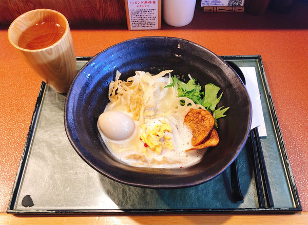 「鶏白湯鶏soba」@三代目 晴レル屋の写真