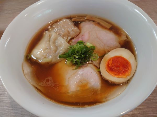 「特製醤油そば」@中華そば 和渦 TOKYOの写真