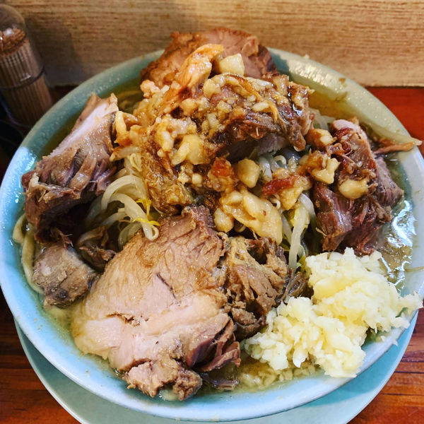 「国産豚めん」@ラーメン富士丸 西新井大師店の写真