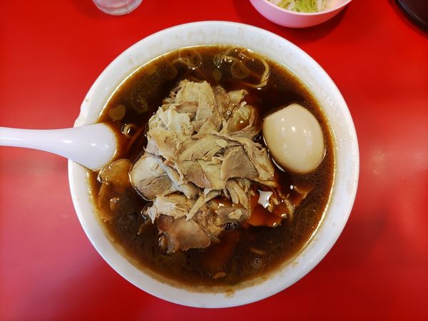 「中華そば+味玉+ﾁｬｰｼｭｰ」@末廣ラーメン本舗 秋田駅前分店の写真