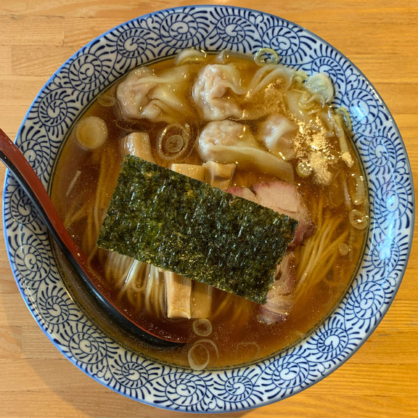 「わんたんそば（しょうゆ）」@支那そば なかじまの写真