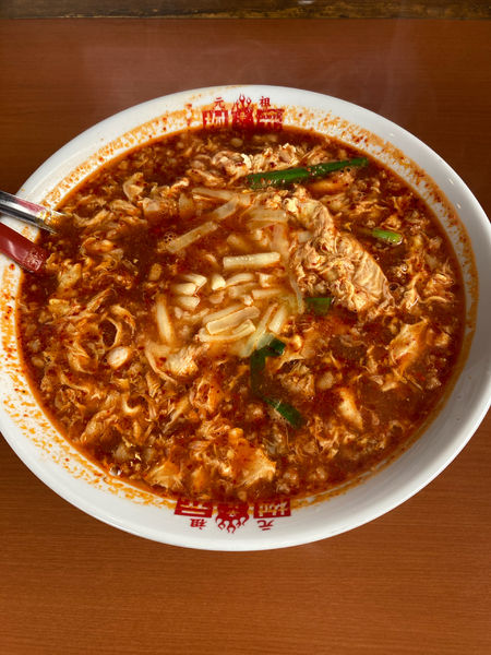 「トマト辛麺（3辛チーズトッピング）」@辛麺屋 桝元 高崎インター店の写真