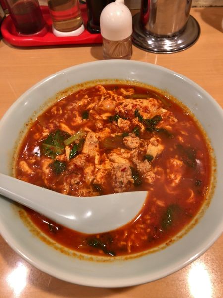 「タンタンメン　700円 ※スーパーめちゃ辛16倍」@中華料理 たんたんの写真