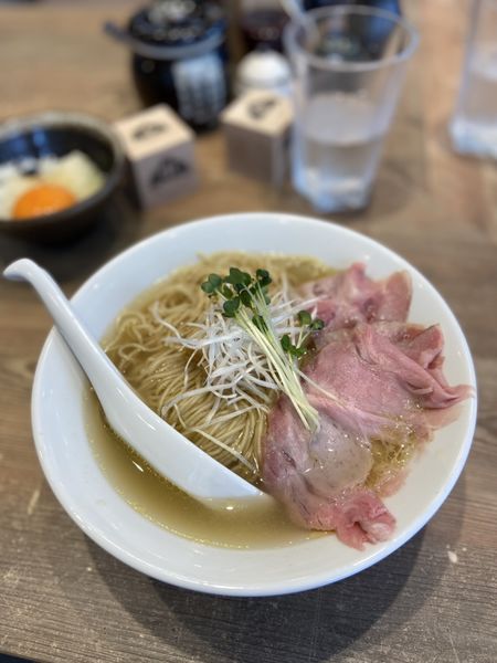 「だし麺　塩」@だし麺屋 ナミノアヤの写真