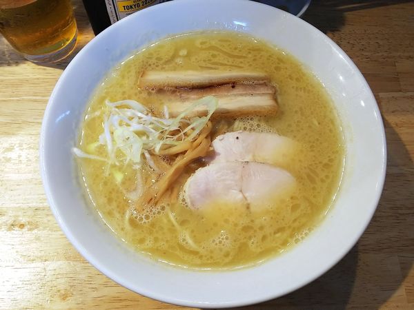 「濃厚鶏そば（塩）　830円」@自家製麺鶏そば いちむらの写真