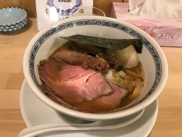 「特製煮干しそば1070円」@麺屋壱心の写真