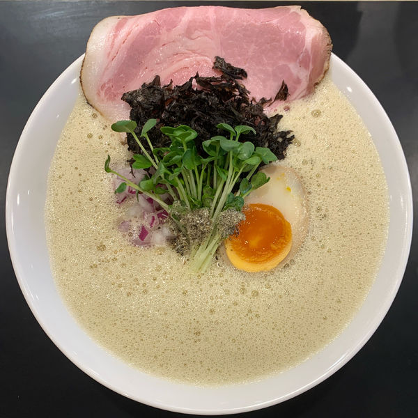 「鶏白湯泡ramen 〜煮干し〜」@鶏白湯泡ramenたまきの写真