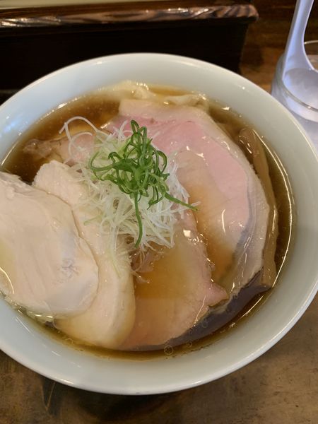 「特製中華そば」@中華そば しば田の写真