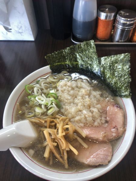 「ラーメン小（200g）750円」@手打ち中華そば 酒田の写真