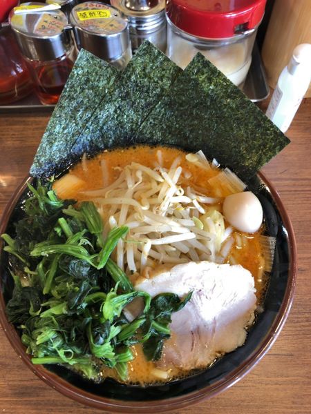 「味噌ラーメン　830円」@極味家 六角橋店の写真