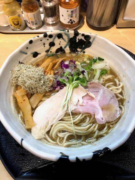「濃厚煮干しそば　900円」@つけ麺 たけもとの写真
