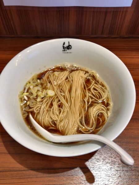 「煮干しそば　850円」@紬生の写真