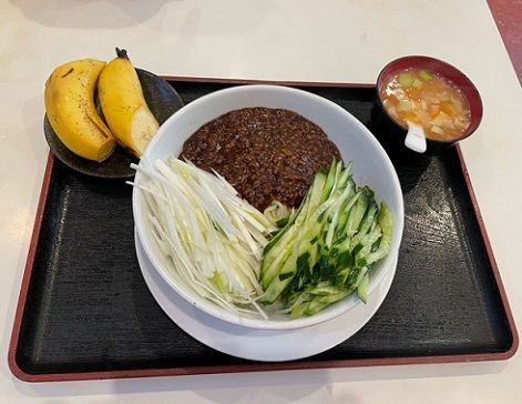 「ジャージャー麺　825円」@喜楽屋の写真