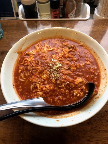 「タンタンメン(トマト) 850円」@麺や 新のすけの写真