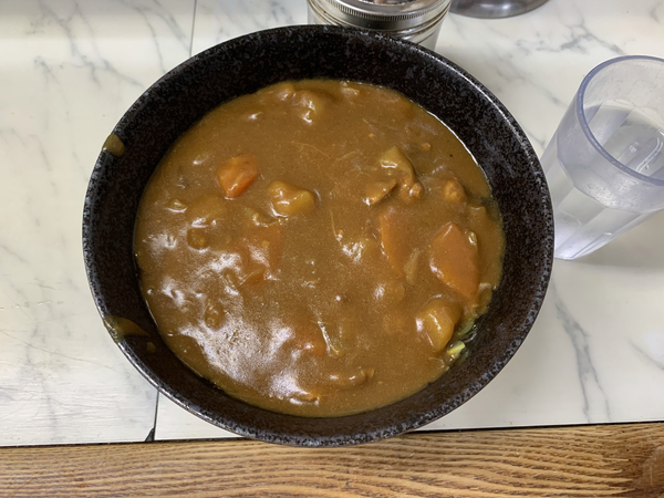 「カレーそば (450円)」@大和屋の写真