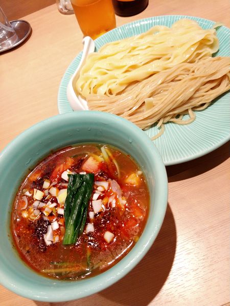 「酸辣冷やしつけそば」@麺屋 888の写真