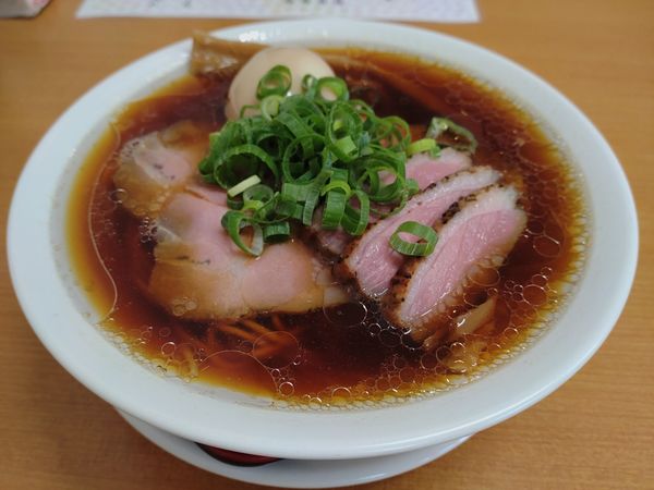 「特製鴨出汁中華そば」@中華そば ドナルドの写真