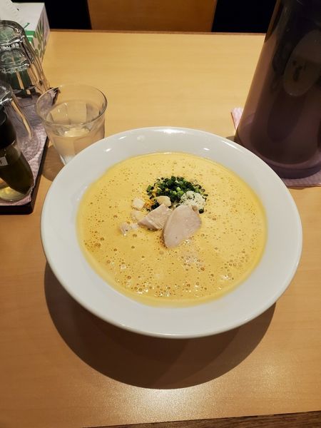 「オマール海老湯@890」@麺屋はやぶさの写真