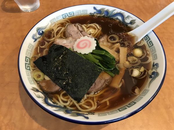 「醤油ラーメン 850円」@麺屋かむいの写真