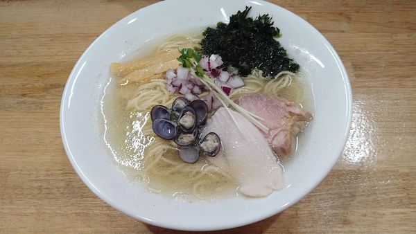 「しじみ蕎麦(塩)¥850-」@しじみ中華蕎麦 イツ花の写真