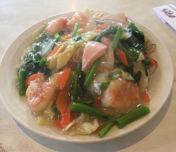 「海老焼そば」@中国料理 別館 中島屋の写真