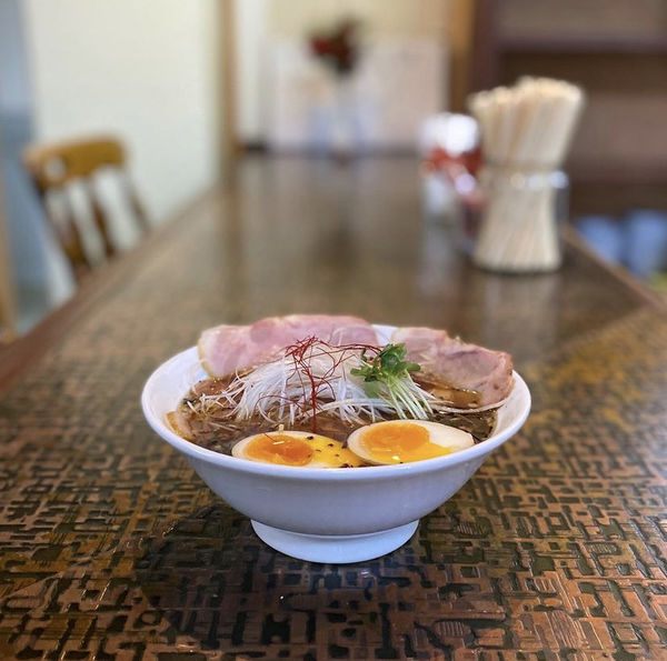 「中華そば（新味）味玉」@米蔵の写真