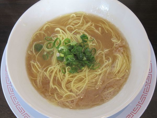 「朝ラー（500円）」@博多らーめん ひまわりの写真