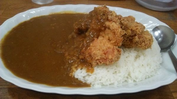 「鶏唐揚げカレー 850円」@ジャン・カレー 末広町店の写真