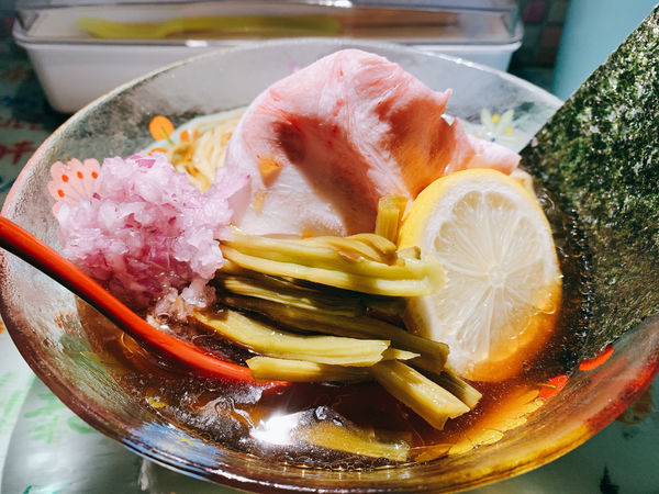 「激強魚介冷やし中華ソバ」@ハイデン.コッコFACTORYサマンサ・タマサの写真