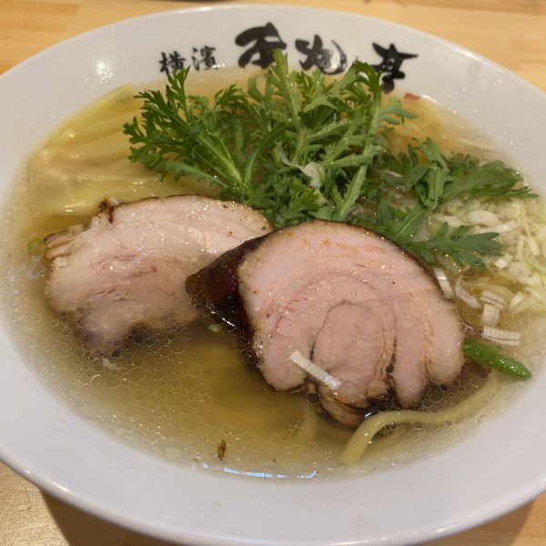 「本丸塩ら～麺 850円」@横濱塩ら〜麺 本丸亭 川越店の写真