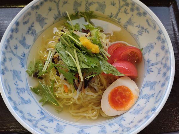 「もてぎの冷やしゆず塩らーめん」@道の駅もてぎ 十石屋の写真