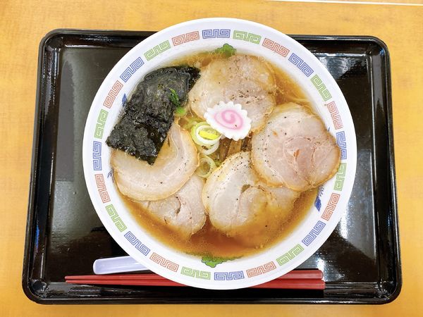 「中華そば竹下食堂 チャーシューメン:920円」@らあめん花月嵐 高坂サービスエリア店の写真